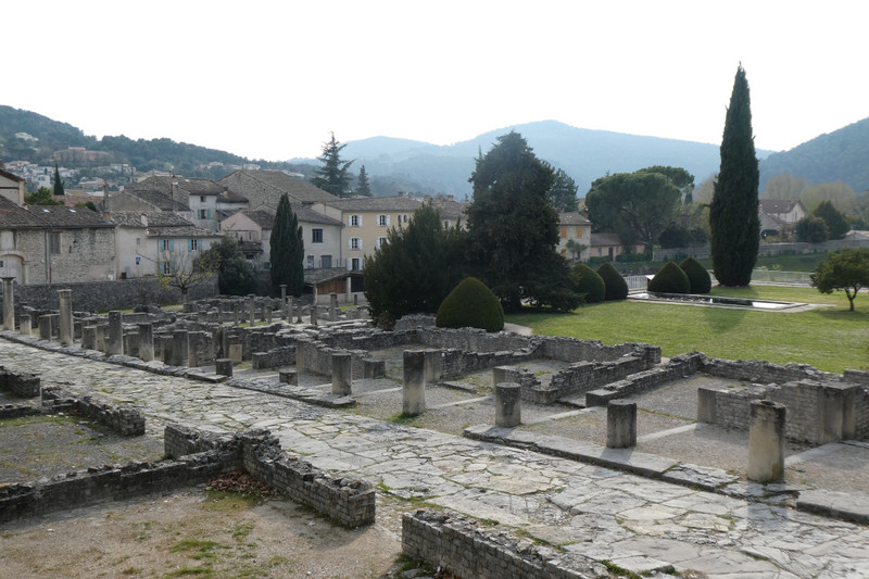 Ruins of a Roman Domus at Vaison-la-Romaine