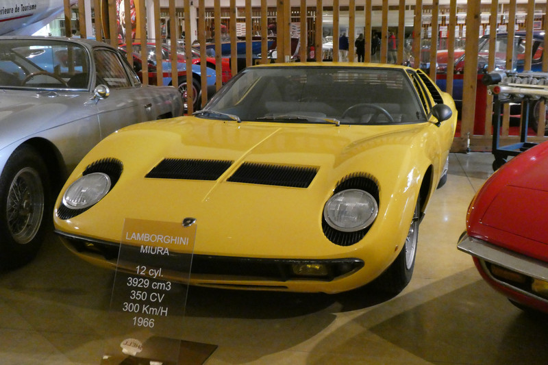 Lamborghini Muira at the Lohéac Auto Museum