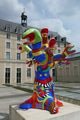 Sculpture by Niki de St Phalle outside Musée des Beaux Arts