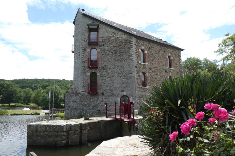 The Lock and Mill at La Bouëxière
