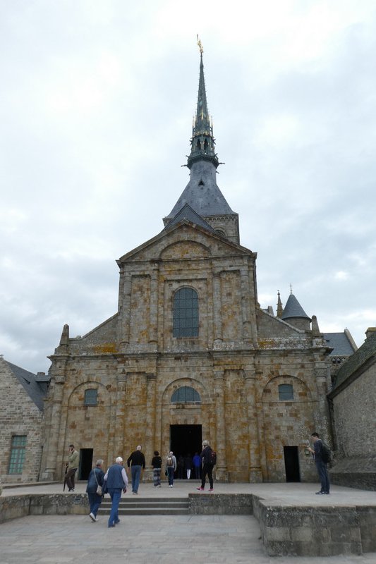 The Abbey Church at Mont St Michel