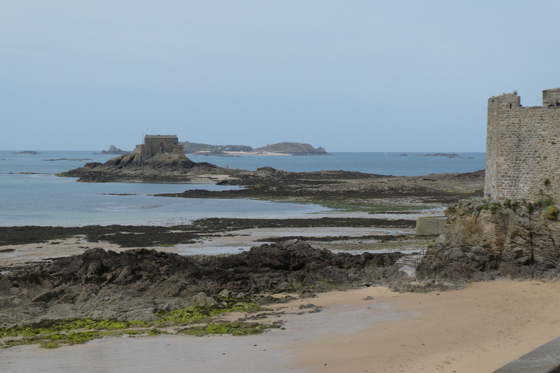 View Across to Le Petit Bé – St Malo 