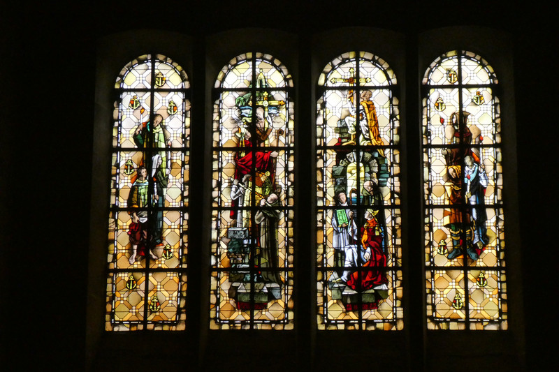 Stained Glass Windows – Cathédrale St Vincent, St Malo