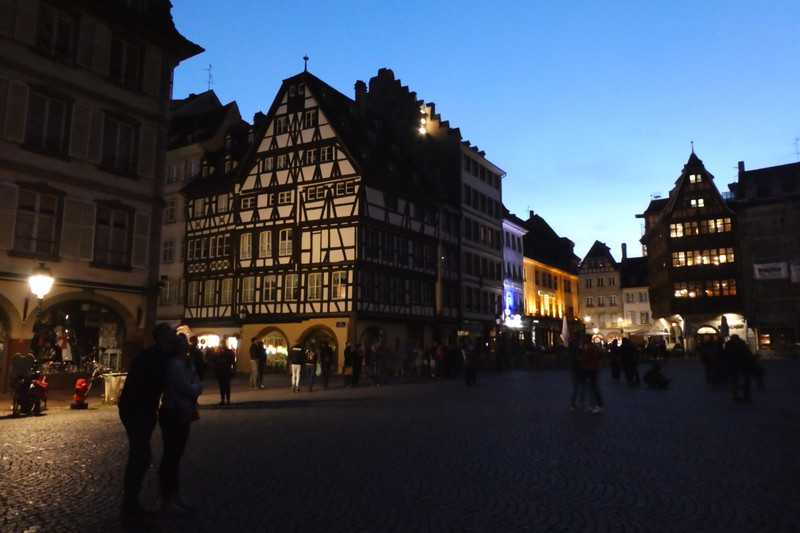 Evening in Strasbourg
