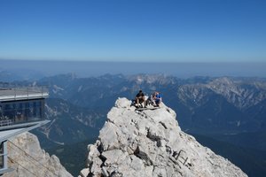 View from Zugspitze Summit