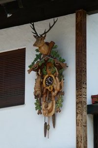 Cuckoo Clock on a House