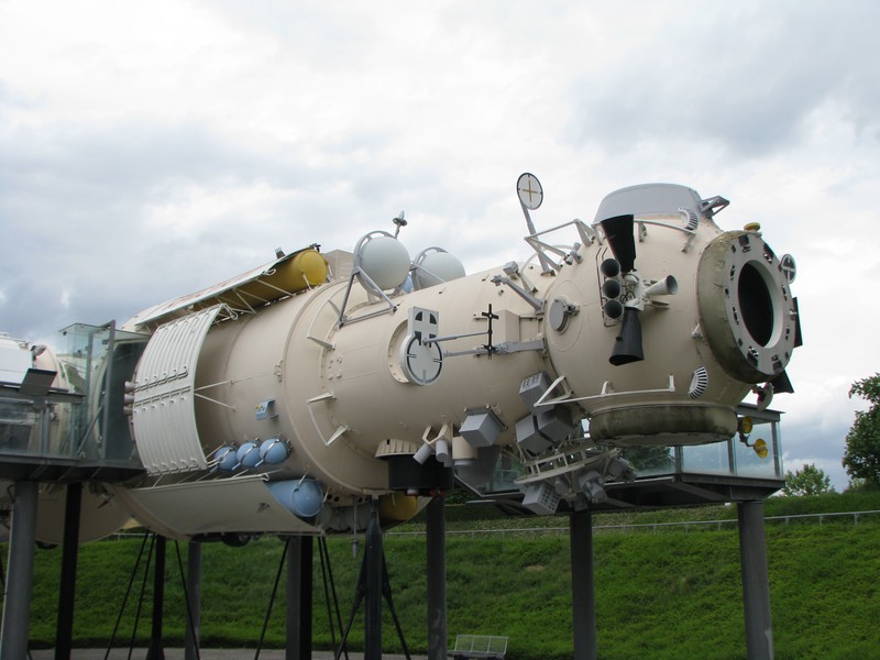 Full-scale Mir Space Station Replica