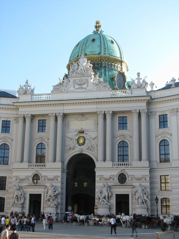 Another "Low-key" Entrance to the Hofburg Palace
