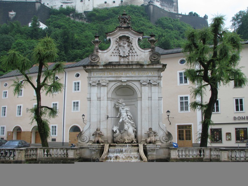 Neptune Fountain, Salzburg