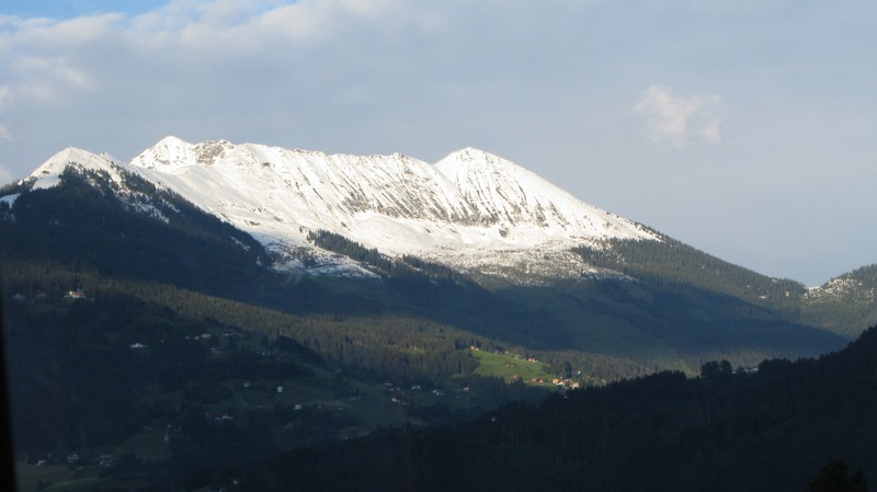 An Alp! With Snow!
