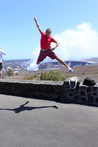 Volcano jump