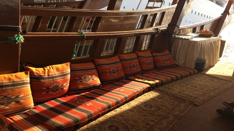 Dhow. Cool and comfortable