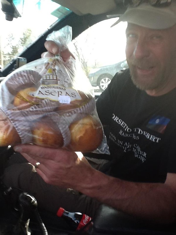 Geoff and his muffins!
