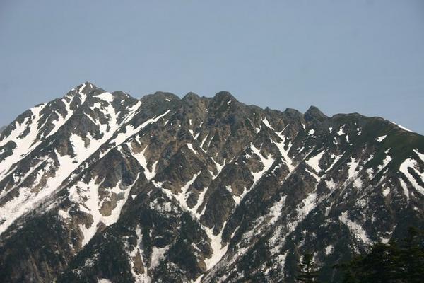 The rocky way up to Mount Minami-dake