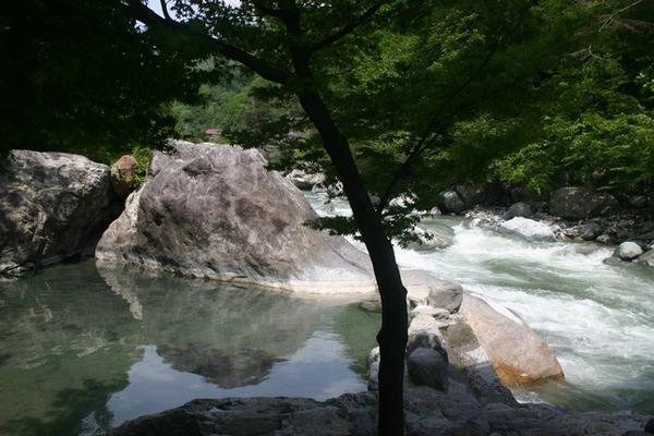 The bathing pool at Nakao Kogen-kuchi