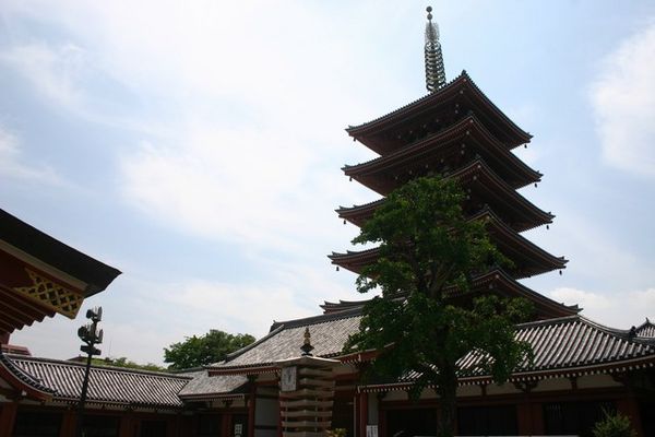 Pagoda at Sensoji