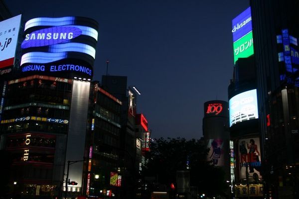 Tokyo's neon light show