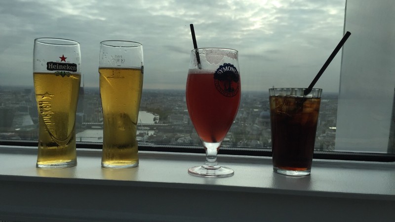 Drinks at Sky deck