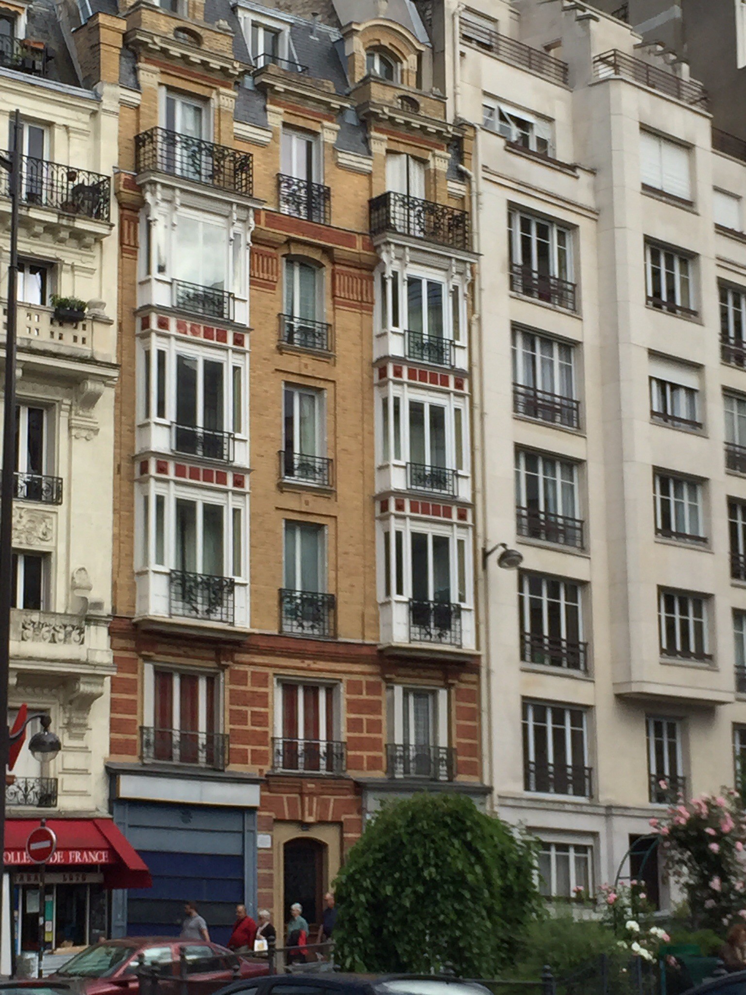 Typical apartments in Paris Photo