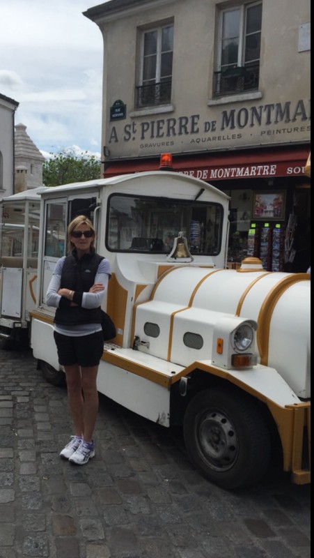 Little train at Montmartre