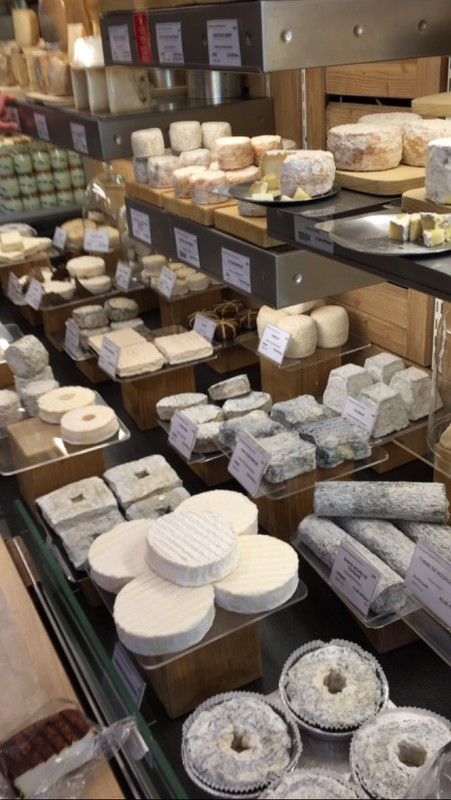 Half the cheese display 