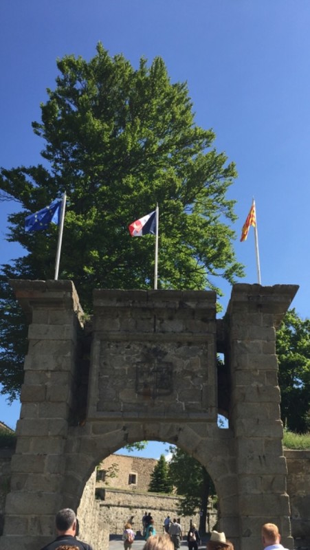 Three flags of Mt Louis