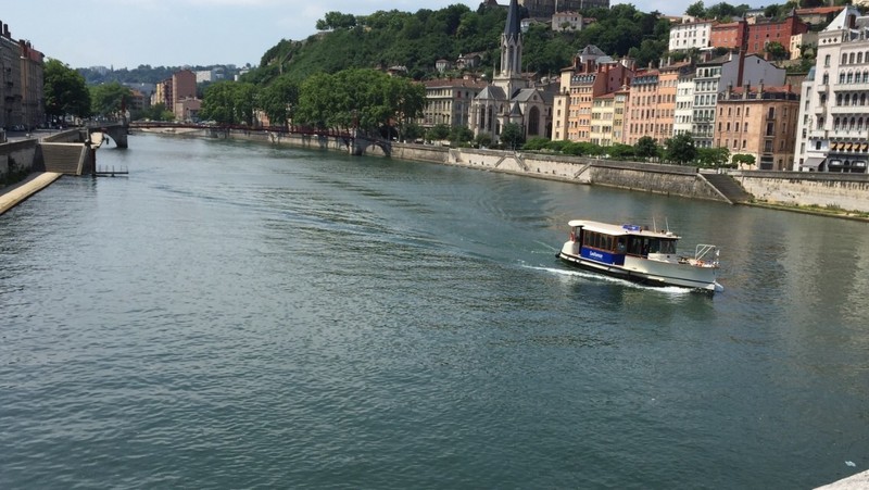 River Saone in Lyon