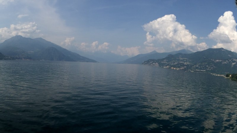 Panoramic lake Como