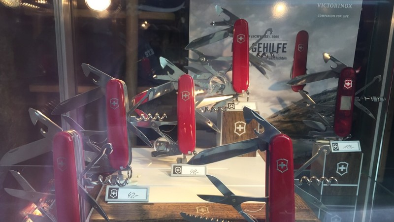 Famous Swiss Army Knives
