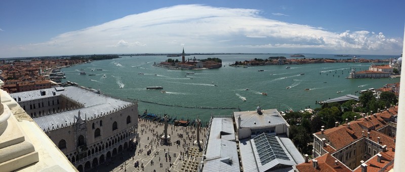 Pano of Venice port