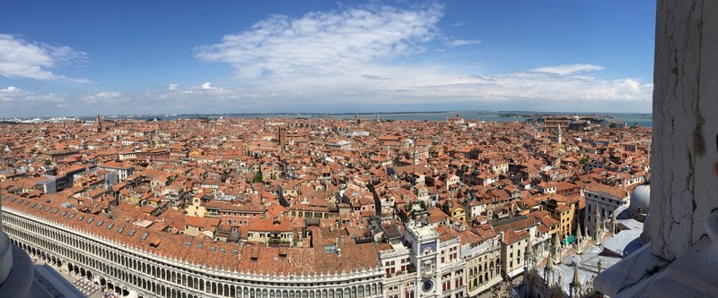 Pano view of Venice