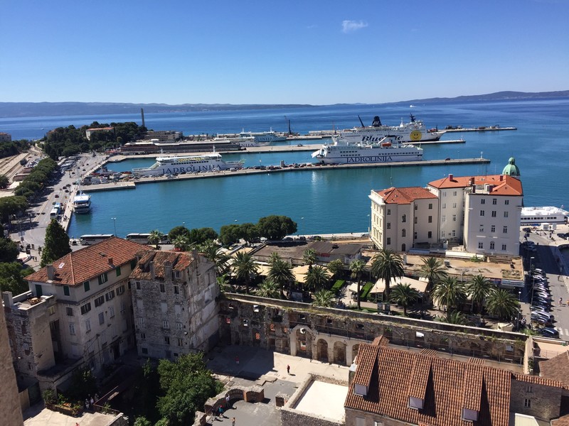 The port of Split