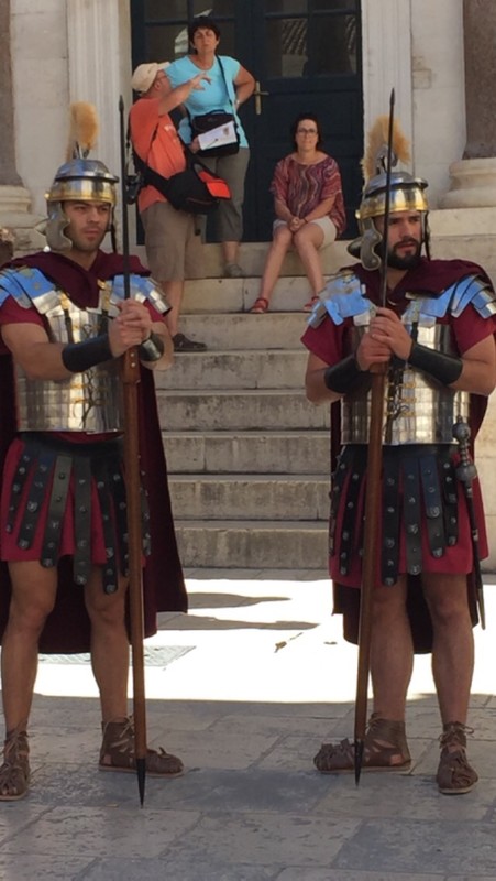 The Romans are out.