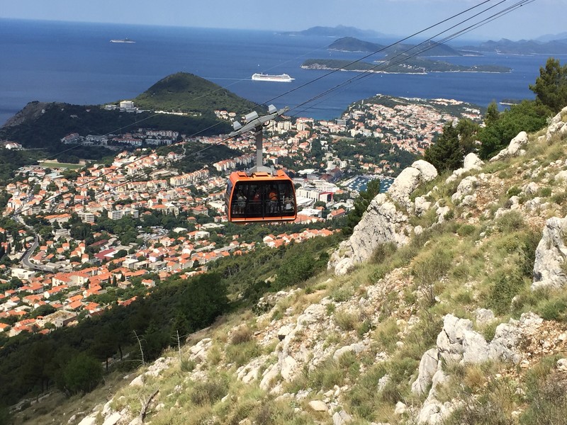Cable car to get there