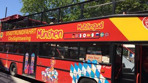 Hop on hop off bus Munich