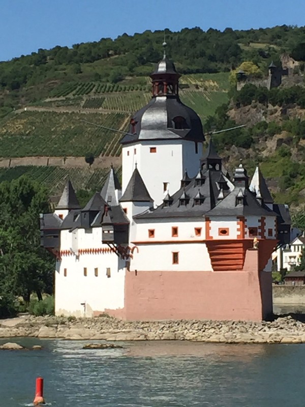 Different castle on the Rhine