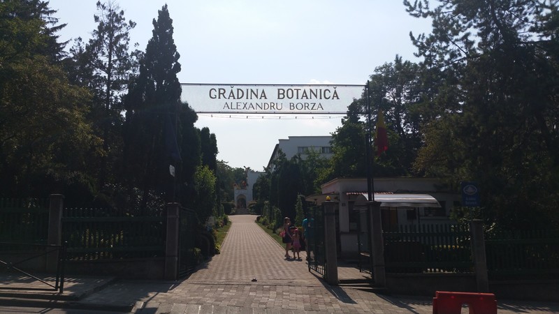 Entrance to Botanical Garden, Cluj Napoca