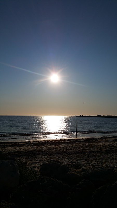 Sunset Bather's Bay Fremantle 
