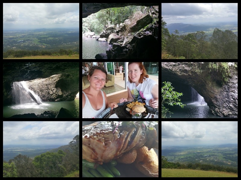 A day out with Kimberley at Natural Bridge, Tambourine Mountain and the surrounds