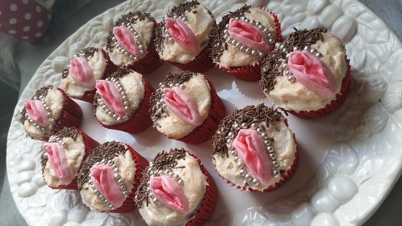 'Vagina Cupcakes' - I would have thought it was obvious!?