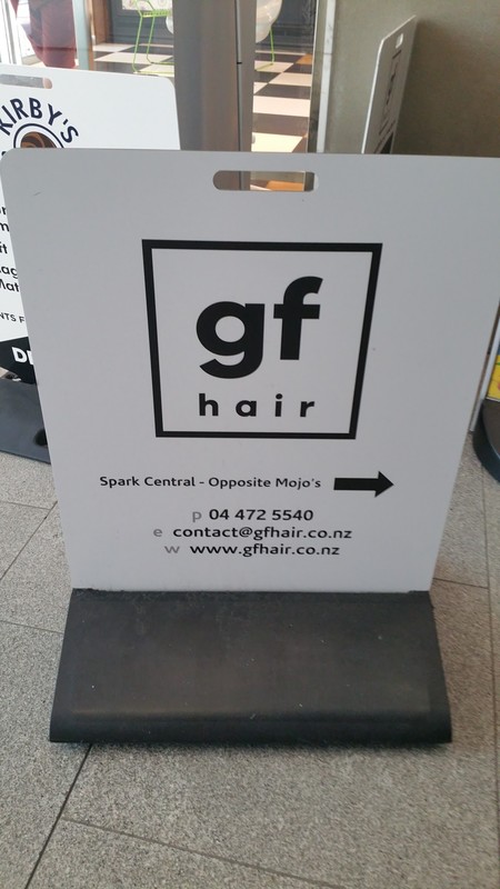 Thank goodness, Wellington is even got an appropriate hair salon for me! 