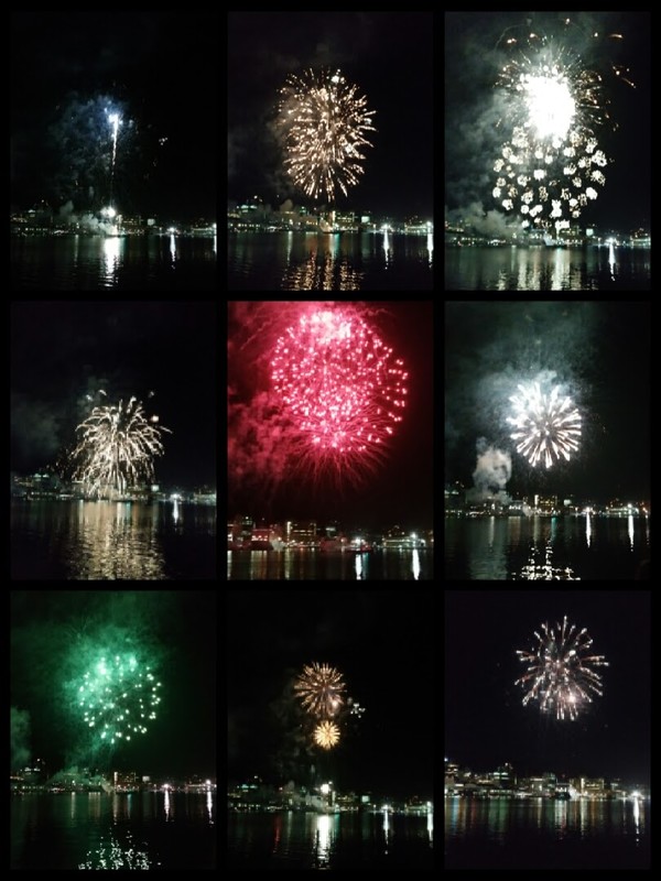Chinese New Year fireworks at the Harbour