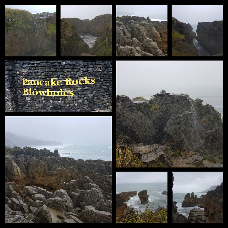 The incredible Pancake Rocks. 
