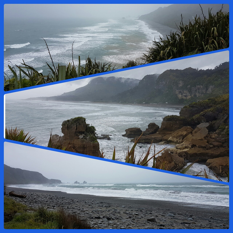 Views from the 'Coast Road' between Westport and Greymouth.