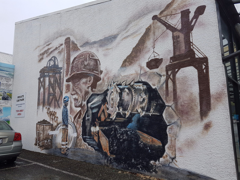 Street Mural, Greymouth