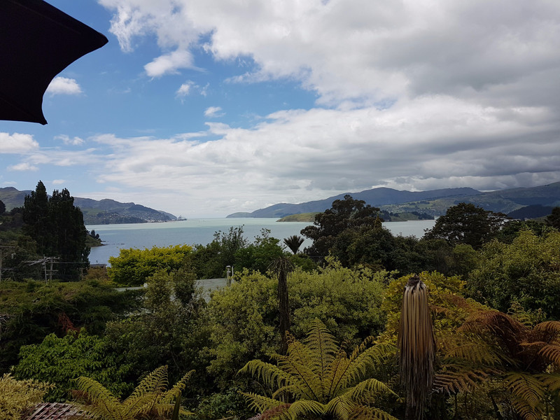 The view from Governors Bay, Banks Peninsula