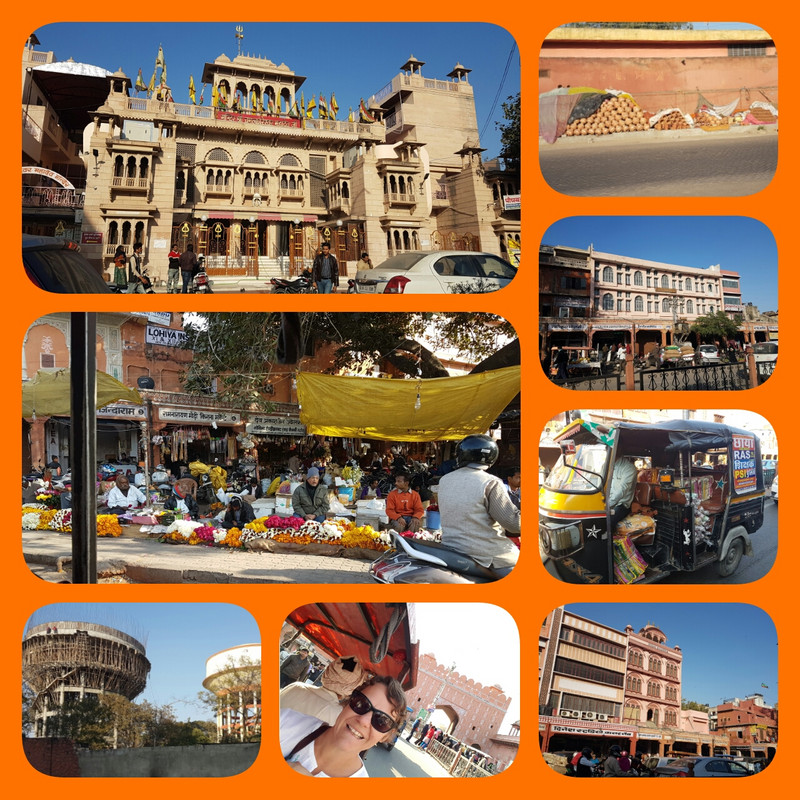 Crazy tuk tuk ride, Jaipur