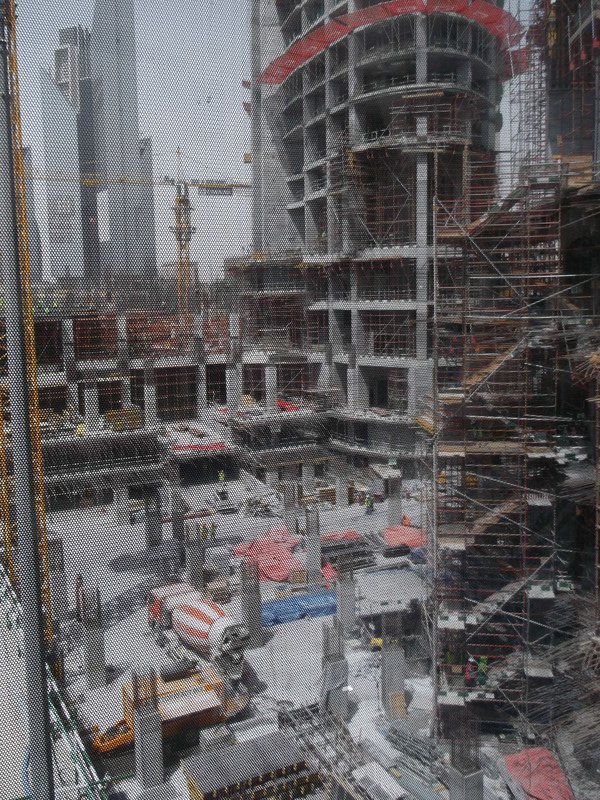 Construction at Dubai Mall