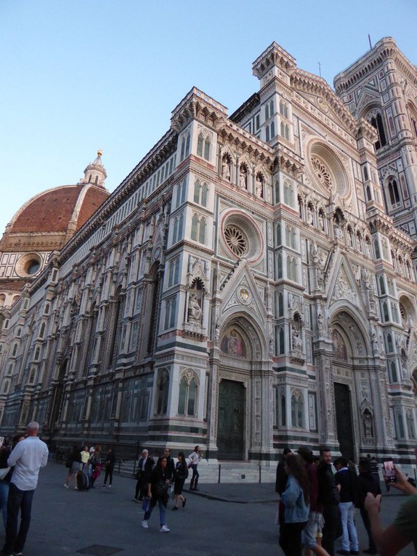 The Duomo in Florence--that's all marble!