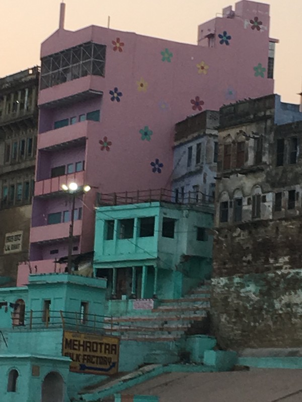 Flower Building on the Ganges